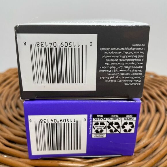 Lot Of 2 Just for Men TOUCH OF GRAY comb-in haircolor T-55 BLACK salt & pepper. - Picture 5 of 6